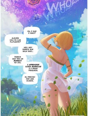 Gwen e Zelda: A Princesa Safada e a Piranha de Outro Universo em Hentai HQ Brasileiro