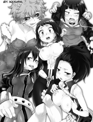 Boku No Hero HQ: Ochako e Tsuyu em uma Bolha de Sexo – Hentai em HQ Brasileiro