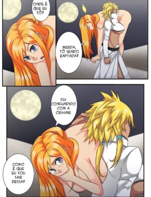 Kon e as Piranhas do Bleach: Orgia com Orihime e Ichigo – Hentai HQ Brasileiro
