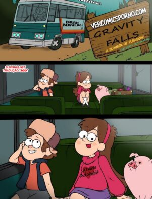 Gravity Falls – Mabel e Dipper na Orgia das Piranhas em Hentai HQ Brasileiro