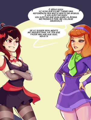Daphne e Velma: Piranhas se Pegando em Hentai HQ Brasileiro