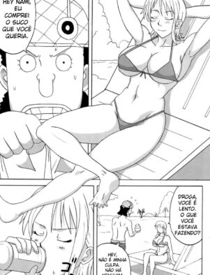 Gostosa sendo fodida pelo narigudo Usopp em Hentai HQ Brasileiro