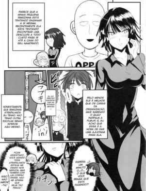 Saitama detonando as bucetas de Fubuki e Tatsumaki em um trisal incestuoso – Hentai HQ Brasileiro