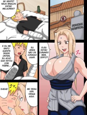 Konoha X Piroca: A Recuperação Sexy do Naruto em Hentai HQ