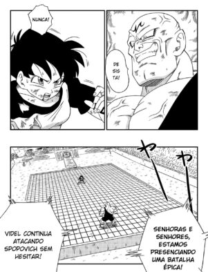 Videl levando piroca do Spopovich em Dragon Ball Z Hentai HQ Brasileiro
