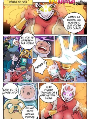 Aventura na Buceta: Finn Fodendo em HQ Brasileira de Hentai
