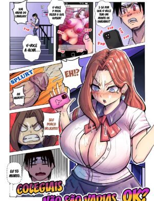 Fodendo a Piranha da Escola – A chance de trepar com Dahna Bellenew em hq Hentai Brasileiro