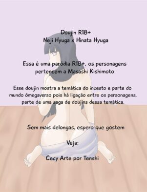 Neji se Aproxima da Irmã Piranha em Hentai HQ Brasileiro