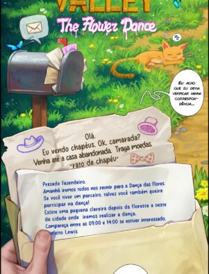 A Dança da Flores: Haley quer agradecer o herói da pica em Hentai HQ Brasileiro