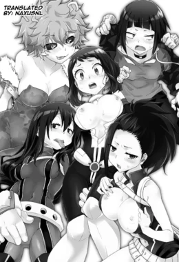 Boku No Hero HQ: Ochako e Tsuyu em uma Bolha de Sexo – Hentai em HQ Brasileiro