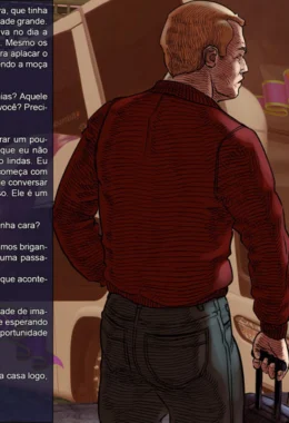 Corvino e sua noiva piranha: ciúmes, sexo e segredos na rodoviária – Em hentai HQ