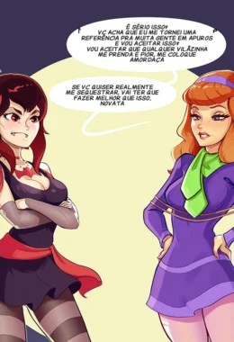 Daphne e Velma: Piranhas se Pegando em Hentai HQ Brasileiro