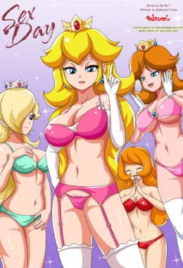 Dia da Foda: Princesa Peach decreta um dia só de sexo em HQ Brasileiro