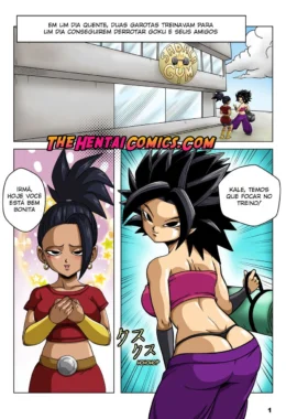 Dragon Ball Hentai: Goku Mete Forte na Buceta da Piranha da Caulifla em HQ Brasileiro