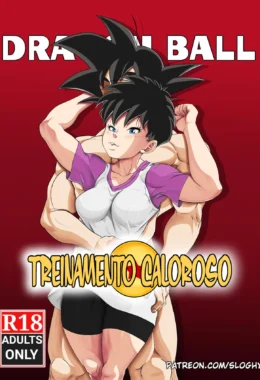 Goku Pelado: Videl Ajuda o Tarado a Resolver seu Problema na Pica Dura – Dragon Ball Hentai HQ Brasileiro