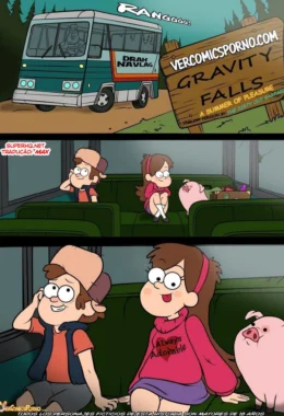 Gravity Falls – Mabel e Dipper na Orgia das Piranhas em Hentai HQ Brasileiro