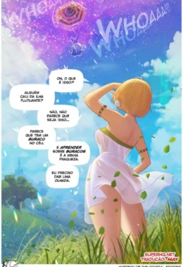 Gwen e Zelda: A Princesa Safada e a Piranha de Outro Universo em Hentai HQ Brasileiro