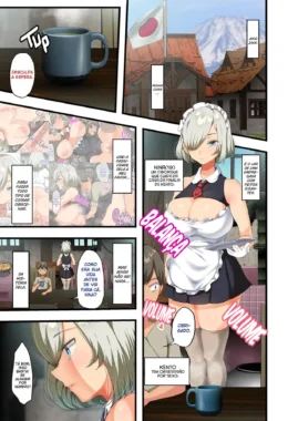 Kento e sua piranha safada: reencontro pra foder em hentai HQ brasileiro