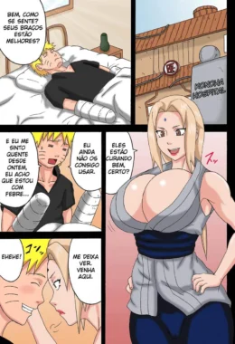 Konoha X Piroca: A Recuperação Sexy do Naruto em Hentai HQ