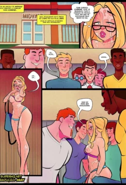 Piranhagem Proibida: Corrine e Erin – Episódio 4. Mãe e Filha no Colégio da Putaria em Hentai HQ Brasileiro