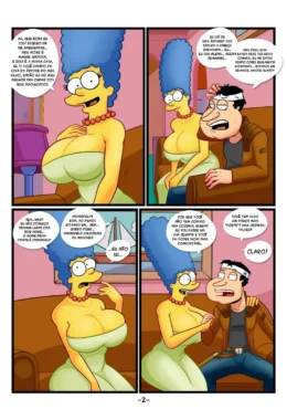 Quagmire e Marge: Aventura Picante em Springfield HQ Brasileiro