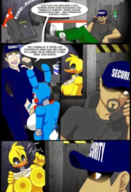 Segurança sortudo fode piranhas peitudas sedentas por pica em hentai HQ Brasileiro