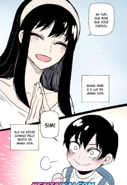 Spy x Family: Espiando a Buceta da Minha Irmã em Hentai HQ Brasileiro
