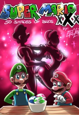 Super Mario Pornô: Transformação de Mario em Gostosa Excitada em Quadrinhos de Sexo