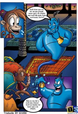 Aladdin comendo princesa da Disney – Cartoon Pornô – Português do Brasil