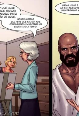 Art Class – Hentai Interracial – Versão Completa