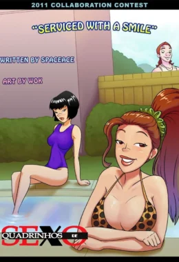 Atendido com um sorriso – Comics Porno – Português do Brasil