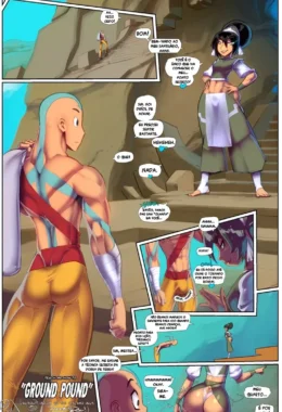 Avatar, Teach Me How To Ground Pound – Cartoon Pornô – Versão em Português
