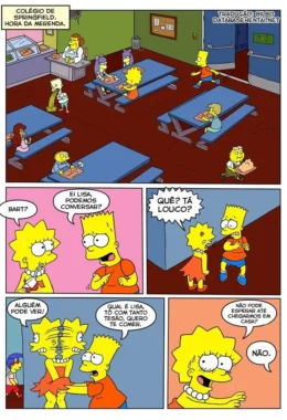 Bart Simpson De Pau Duro – Cartoon Pornô – Versão PT-BR