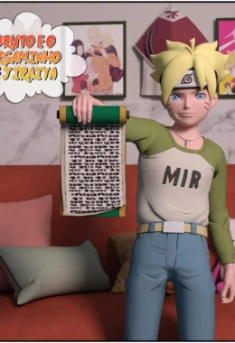 Boruto e o pergaminho do Jiraiya – Hentai Incesto – Versão Completa