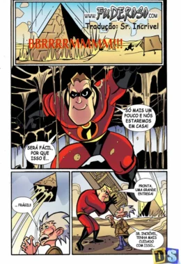 Cartoon porn comics Os Incríveis – Heróis Porno – Versão em Português