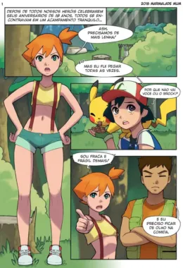 Flagra Picante no Mato – Ash Enlouquece com a Cena