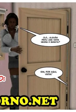 Cheap Black Bitch – Hentai Interracial – Versão PT-BR