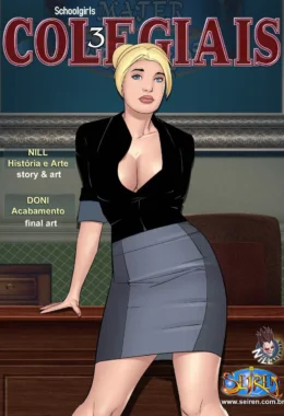 Colegiais capítulo 03 – Hentai Anal – Versão Brasileira