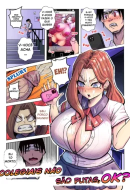 Colegiais não são putas, OK – Super HQ – Traduzido para Português