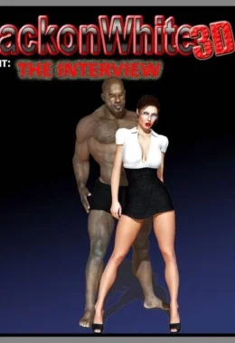 A entrevista com negão – Hentai Interracial – Versão PT-BR