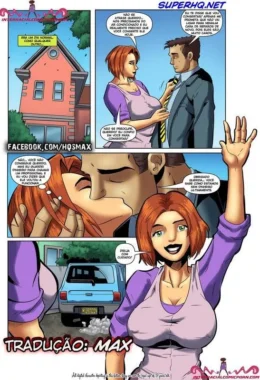 A esposa e o amante negão – Cartoon Pornô – Sem Censura