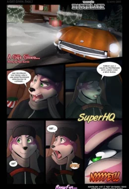 A Gift Given – Furry Pornô – Quadrinho em PT-BR