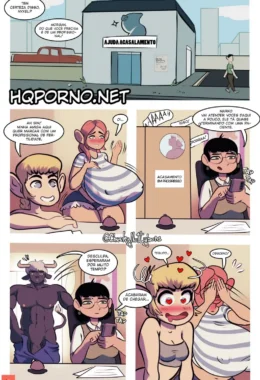 Ajuda Erótica – HQ Picante com Cenas de Sexo Explícito.