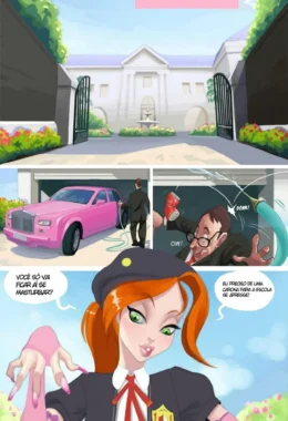 Alexa: Sonhos Eróticos em HQ com Muito Sexo Explícito