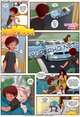 Amante Madura Em Quadrinhos Proibidos: Aprendizagem Íntima Entre Mãe e Filho