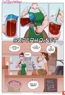 Amigas Seduzem com Café Gelado e Fetiche de Pés Explícito