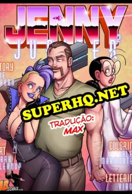 Ardentes Quadrinhos de Fetiche Espacial com Jenny Jupiter
