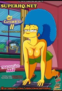 As MILFs Gostosas dos Simpsons em Ação Pornô Explícita – Hentai Completo