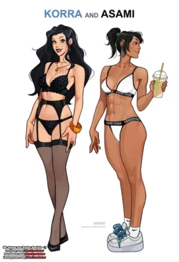 Asami domina Korra em cenas quentes de sexo lésbico no trabalho – HQ Adulto