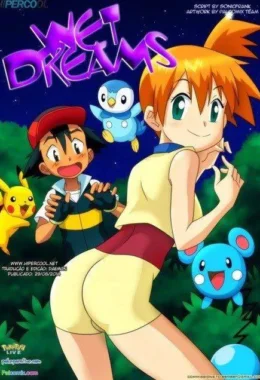 Ash Arregaçando a Boceta Ensopada da Misty em HQ Pornô Explícito